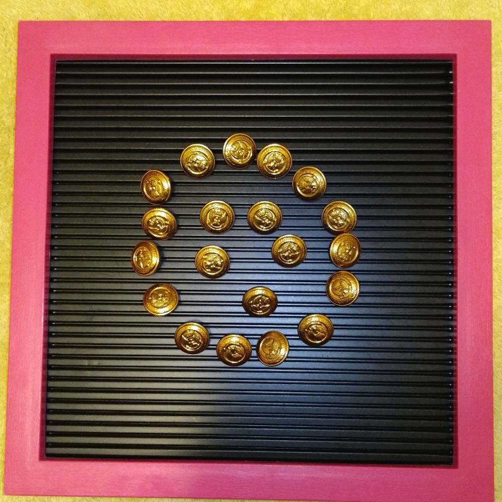 New 30pcs metal buttons - NWOT